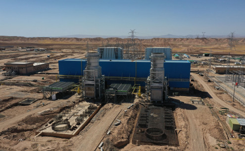 The second gas unit of Arian Zanjan combined cycle power plant is ready to be connected to the national grid